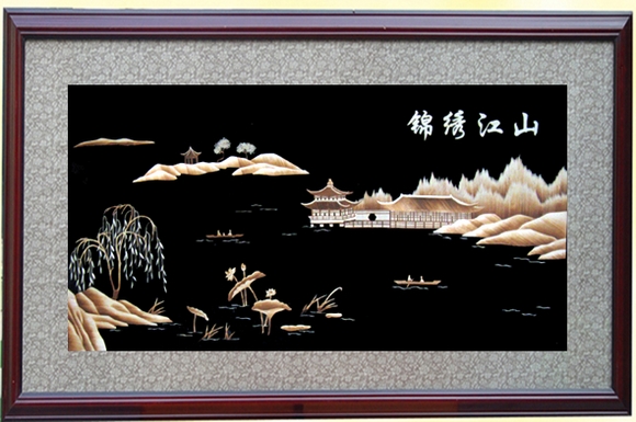 D024 錦繡江山70*130CM(圖1)