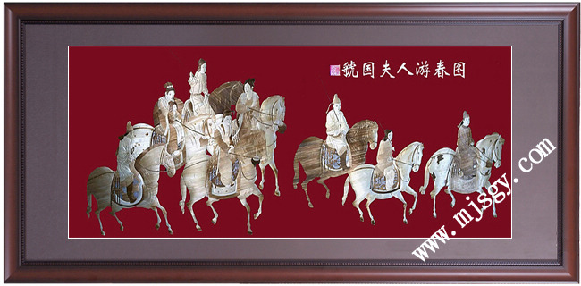 P012游春圖1*2米(圖1)